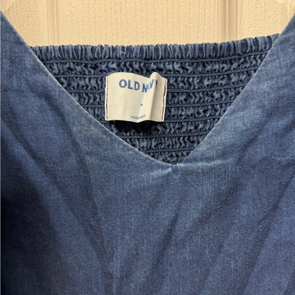 NWOT Tiered Denim Tank Too - Picture 2 of 3